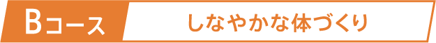 Bコース しなやかな体づくり